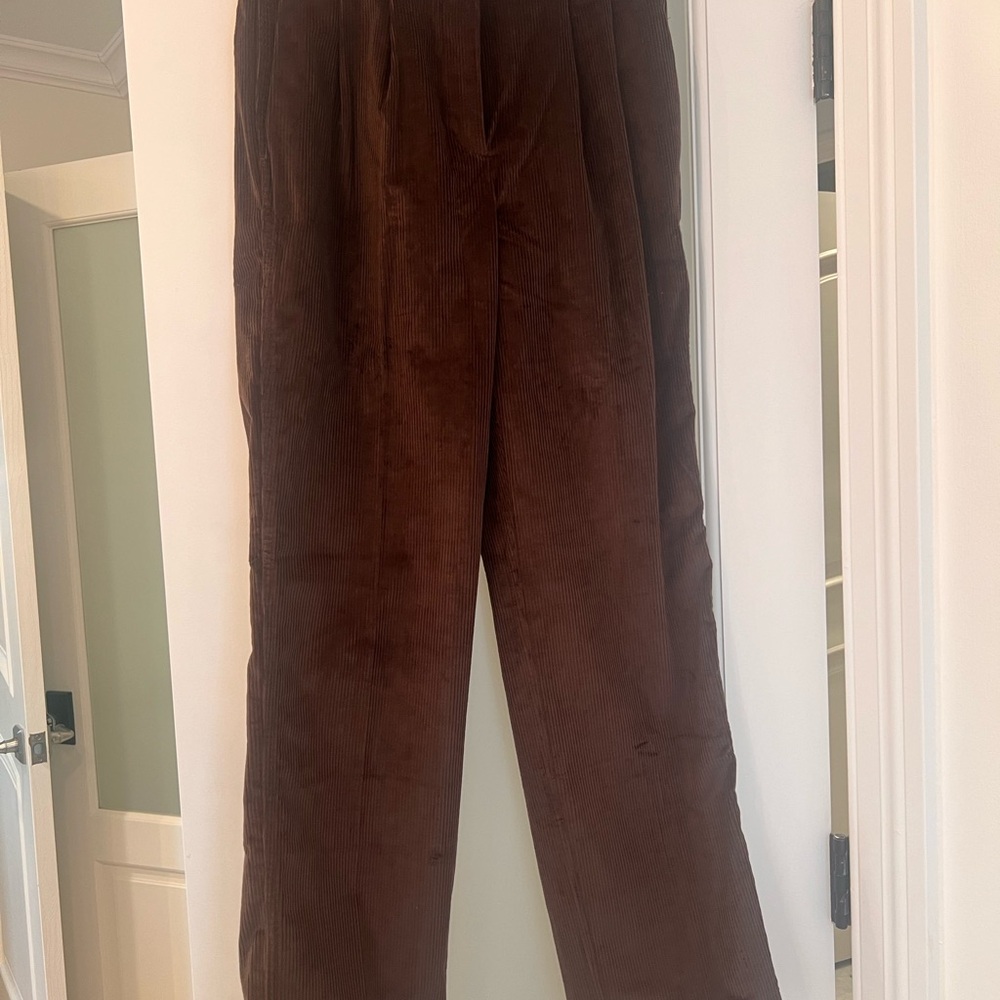 Brown Corduroy Pants Aritzia - Babaton
